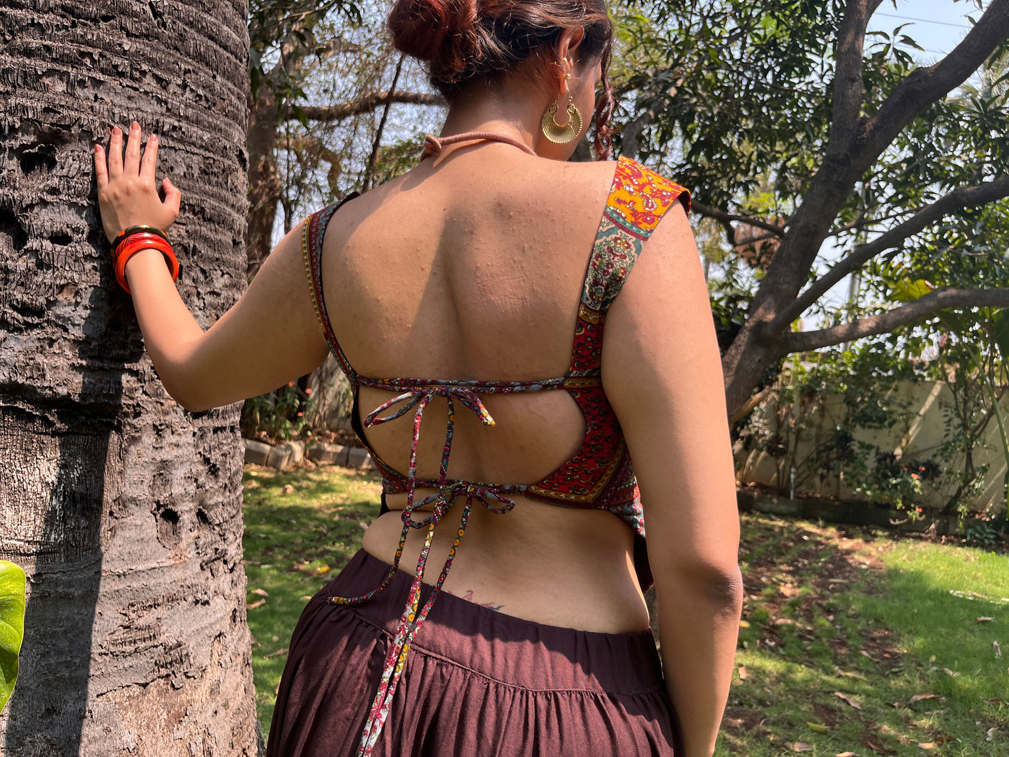 Faux Patchwork Calypso Cami