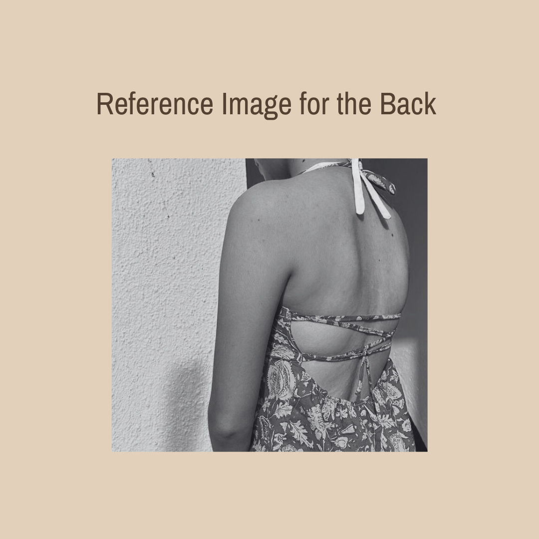 Black Chikankari Eos Halter