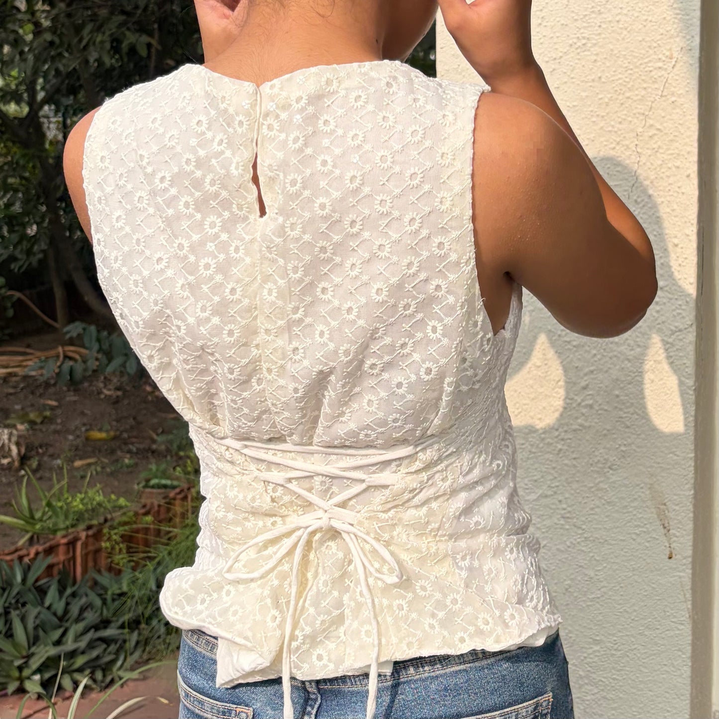 Ivory Diana Top - SALE