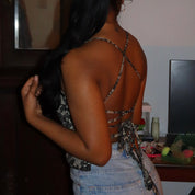 Charcoal Cotton Thalia Cami