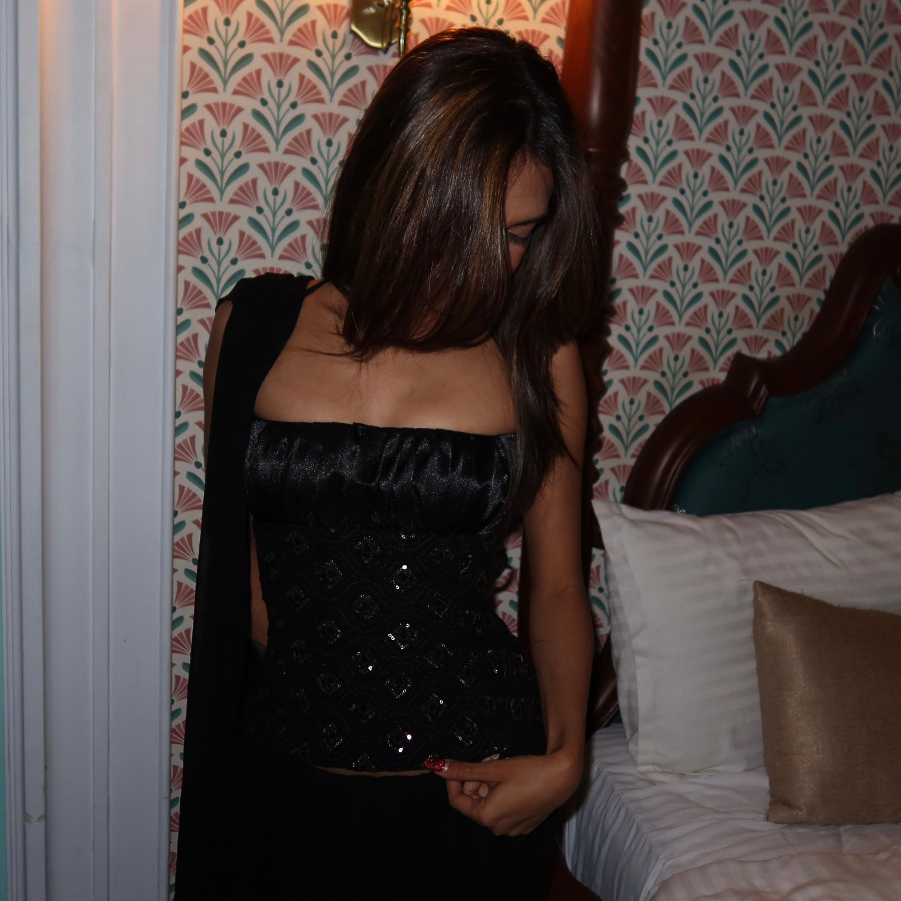 Tara Thea Cami with Dupatta