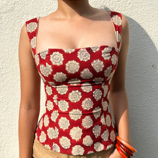 Coral Circe Cami