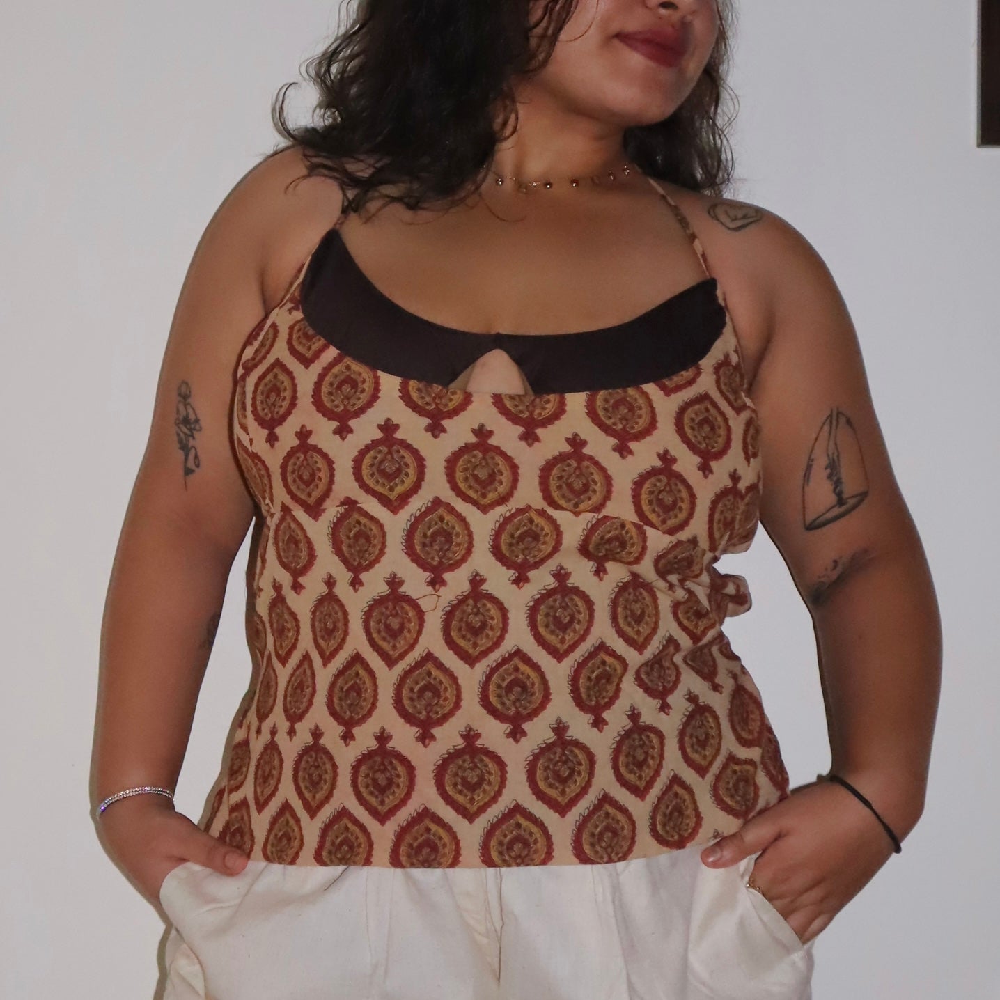 Motif Siren Cami (Yellow Hues) - SALE
