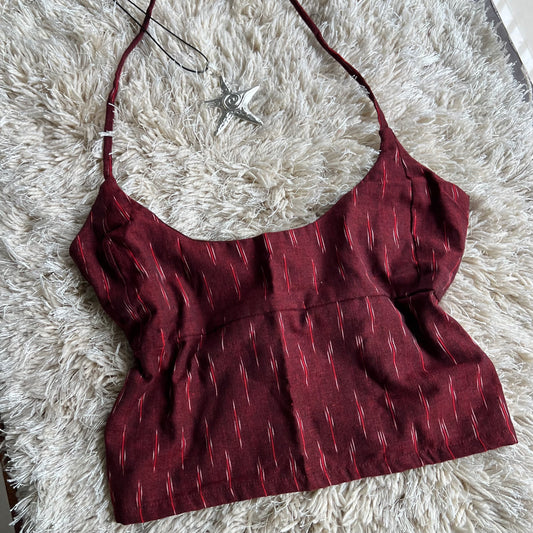S074 — Crimson Thalia Cami Fits Bust 30 C/D & 32 A/B